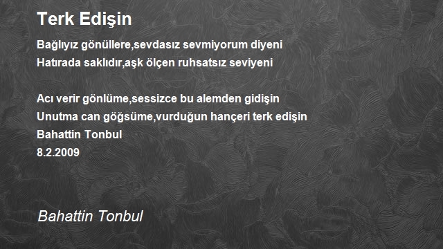 Bahattin Tonbul