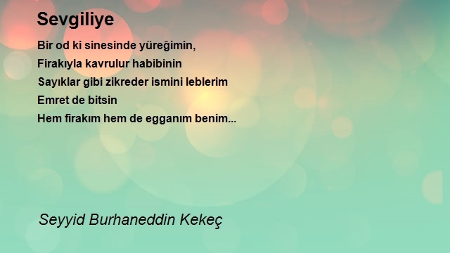 Seyit Burhaneddin Kekeç