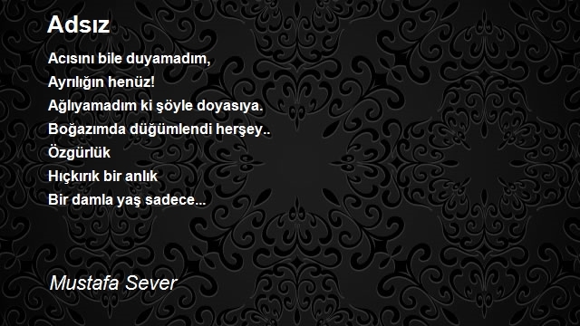 Mustafa Sever