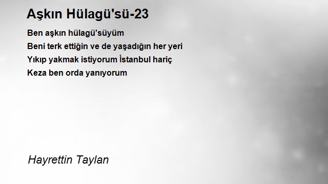 Hayrettin Taylan