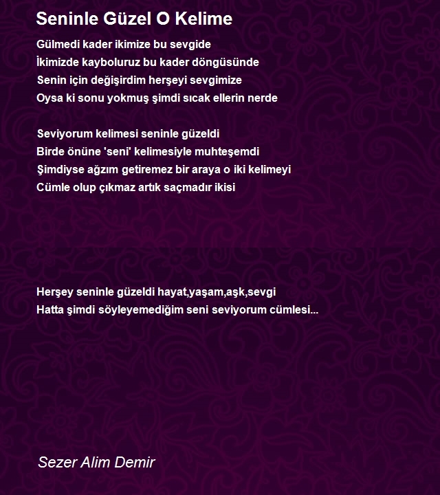 Sezer Alim Demir