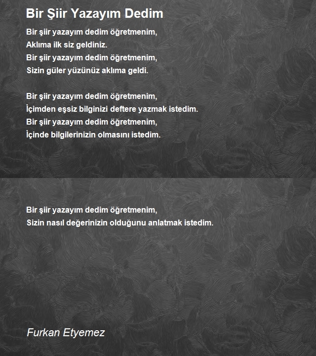 Furkan Etyemez