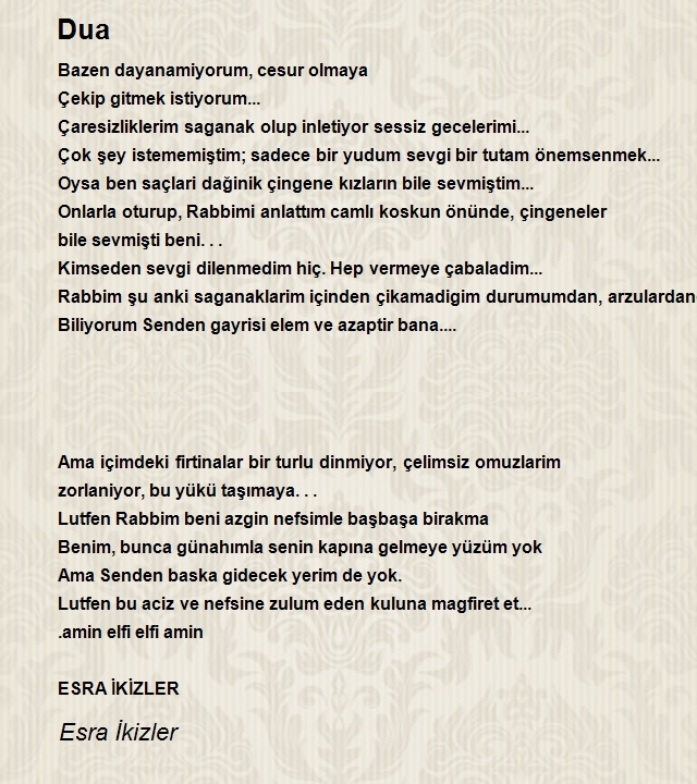 Esra İkizler