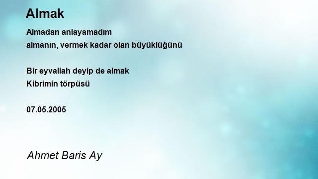 Ahmet Baris Ay