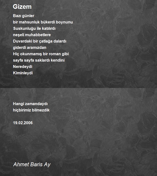 Ahmet Baris Ay