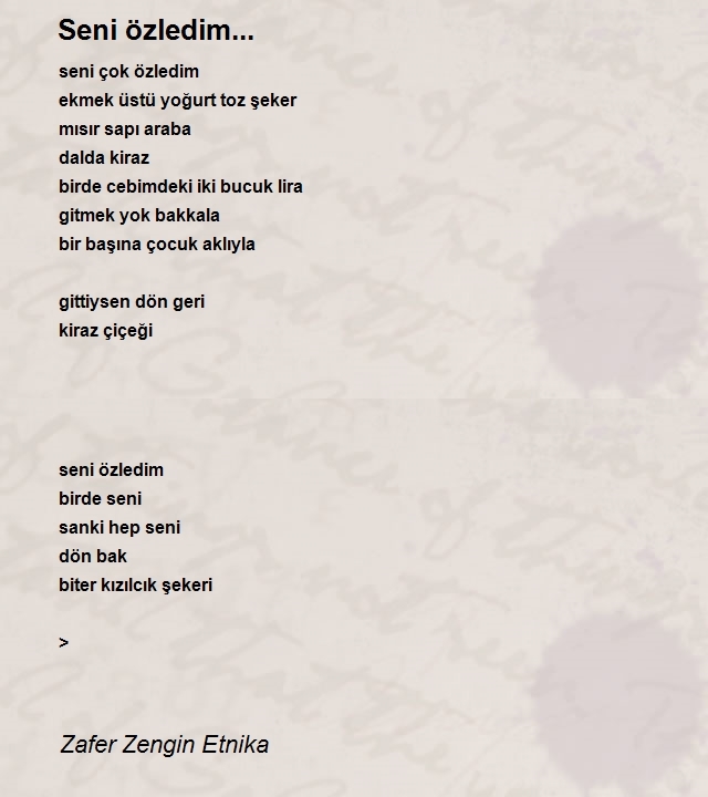 Zafer Zengin Etnika