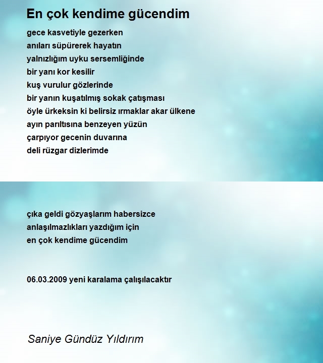 Saniye Gündüz Yıldırım