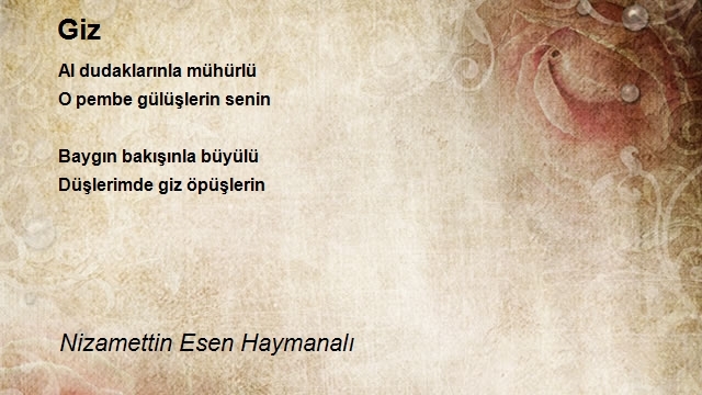 Nizamettin Esen Haymanalı