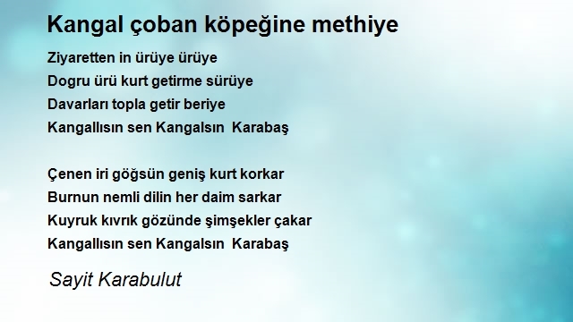 Sayit Karabulut