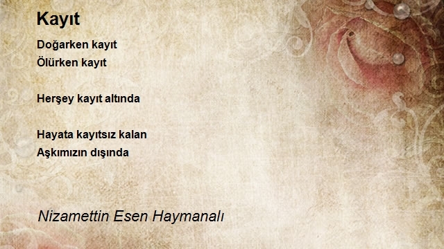 Nizamettin Esen Haymanalı