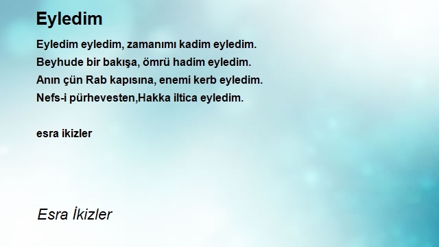 Esra İkizler