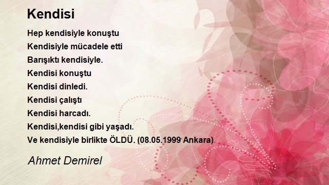 Ahmet Demirel