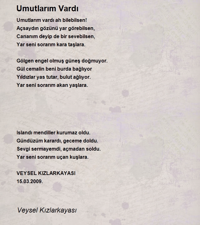 Veysel Kızlarkayası