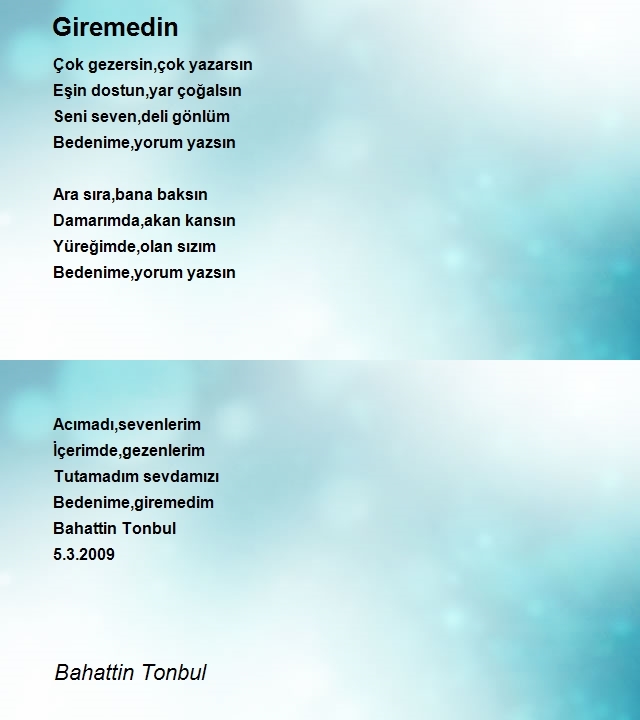 Bahattin Tonbul