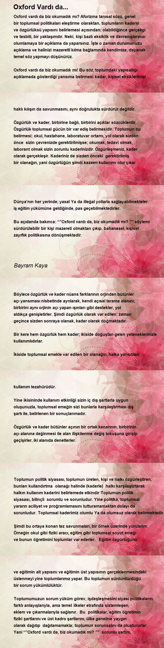 Bayram Kaya