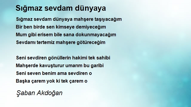 Şaban Akdoğan