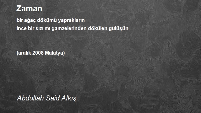 Abdullah Said Alkış