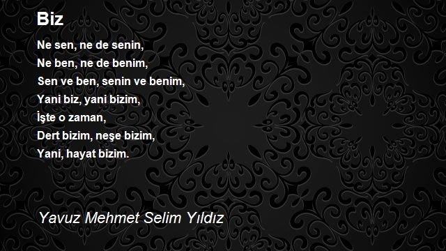 Yavuz Mehmet Selim Yıldız