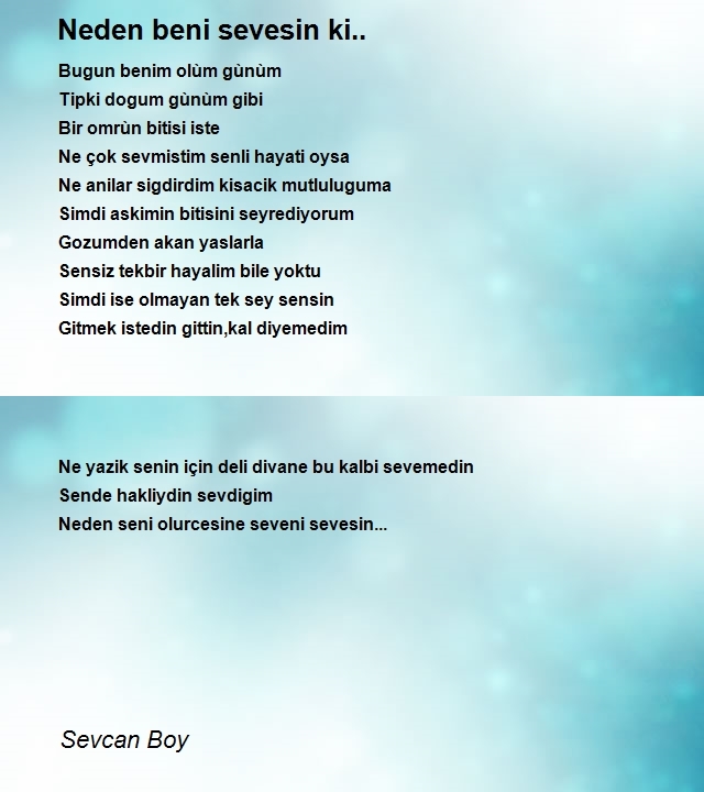 Sevcan Boy