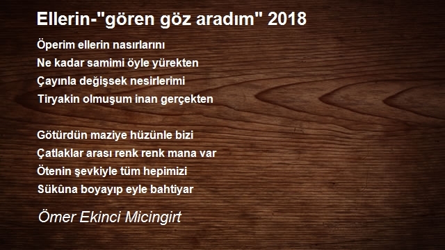 Ömer Ekinci Micingirt