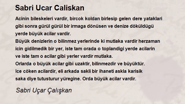 Sabri Uçar Çalışkan