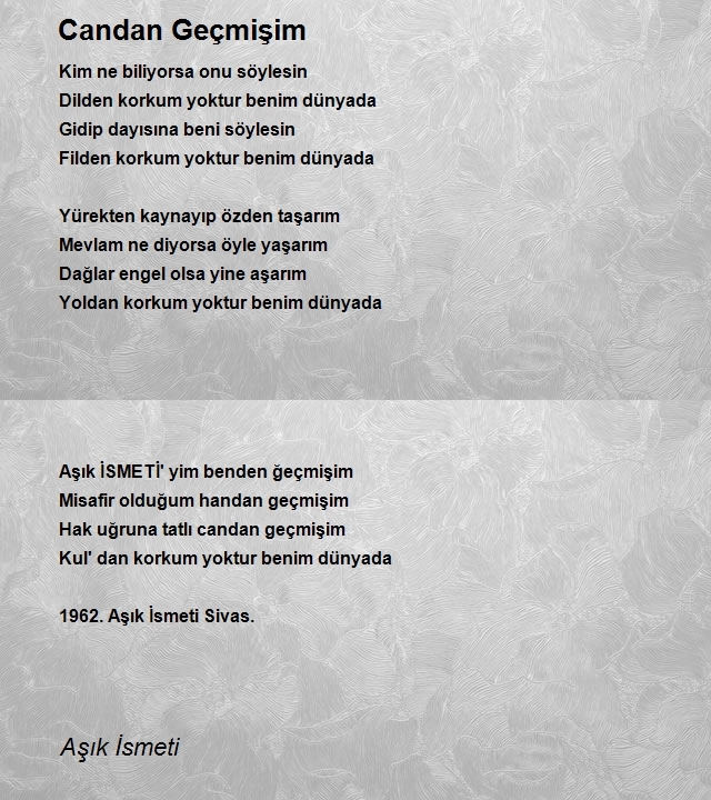 Aşık İsmeti