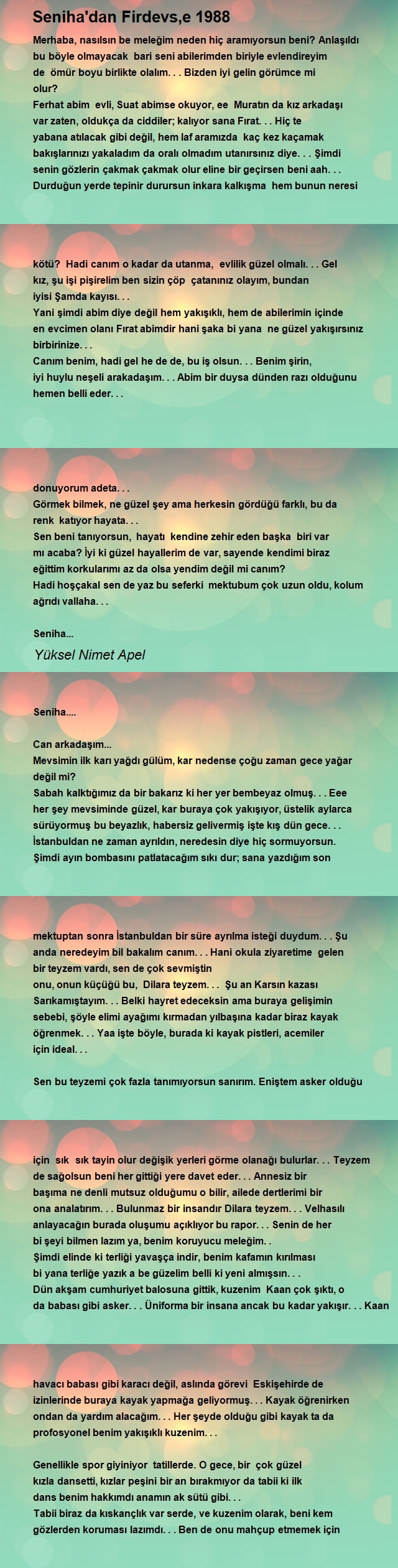 Yüksel Nimet Apel