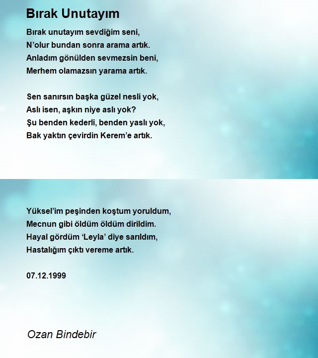 Ozan Bindebir