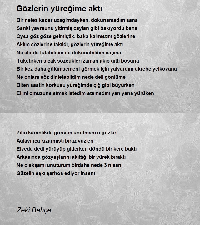 Zeki Bahçe