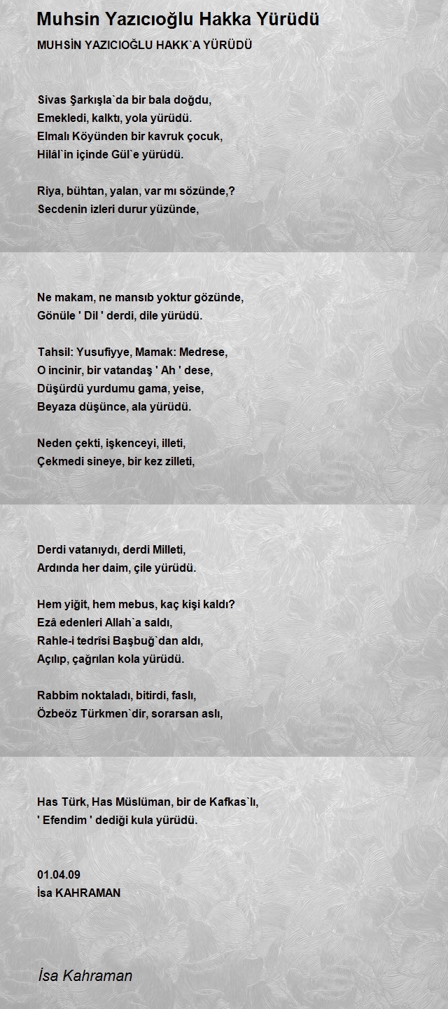 İsa Kahraman