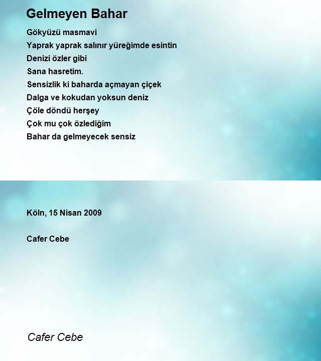 Cafer Cebe