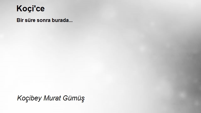 Koçibey Murat Gümüş