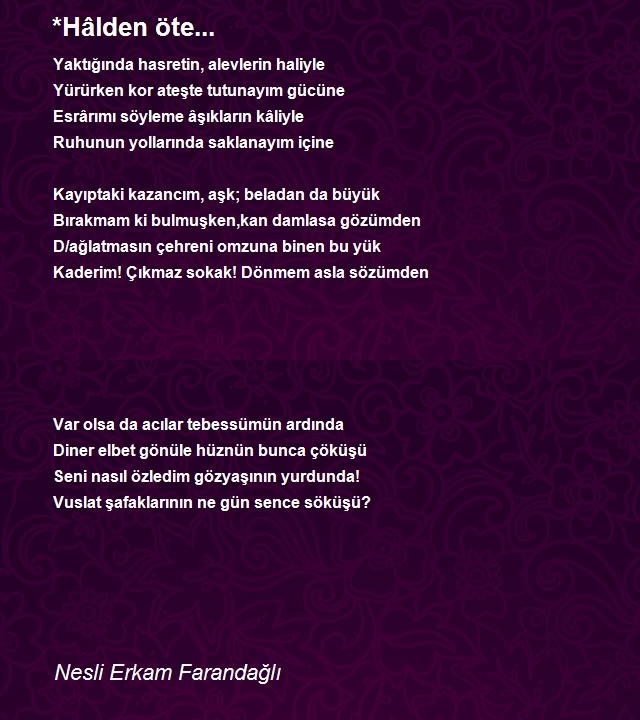 Nesli Erkam Farandağlı