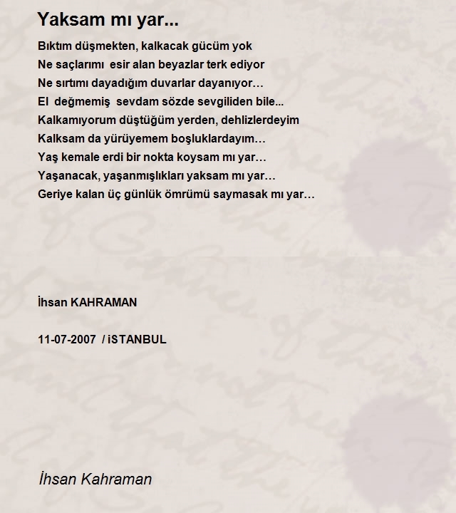 İhsan Kahraman