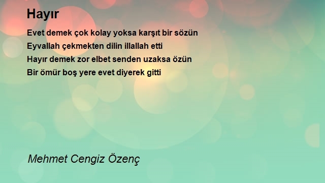 Mehmet Cengiz Özenç