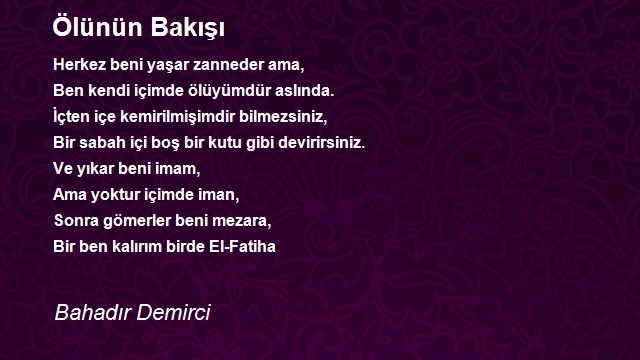 Bahadır Demirci