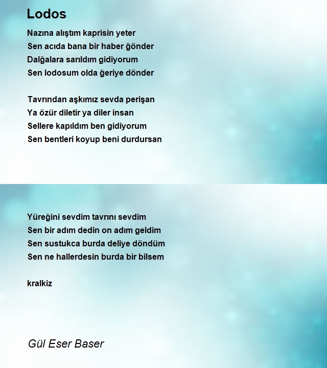 Gül Eser Baser