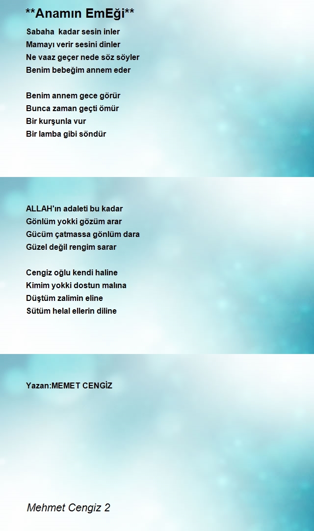 Mehmet Cengiz 2