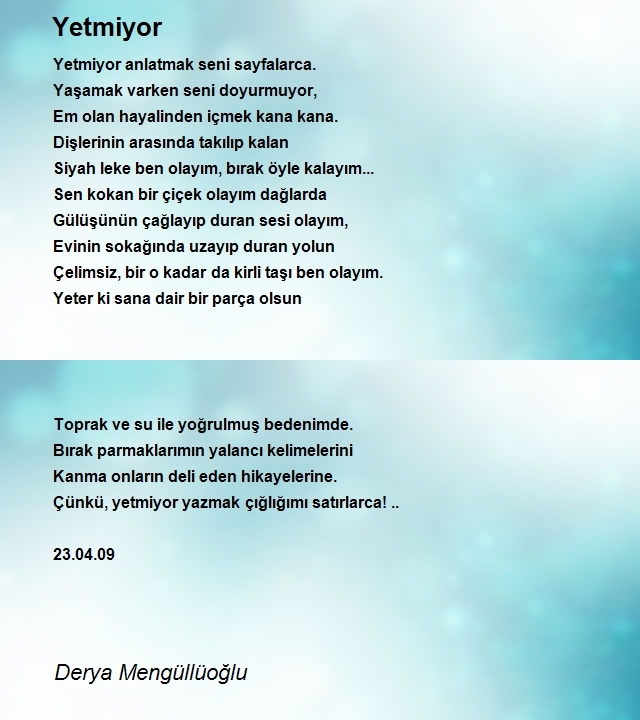 Derya Mengüllüoğlu