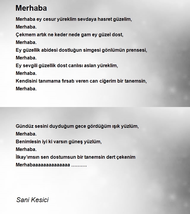 Sani Kesici