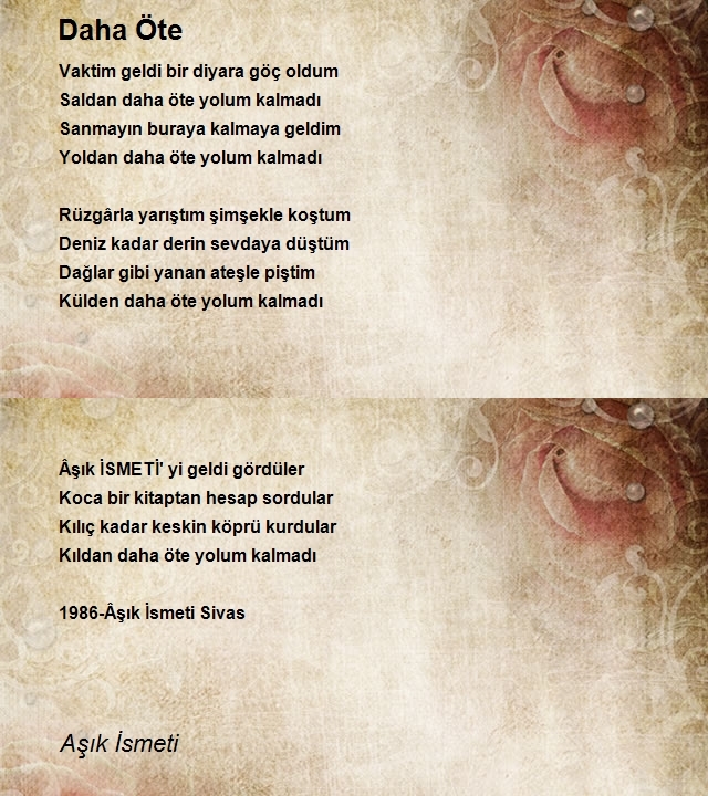 Aşık İsmeti