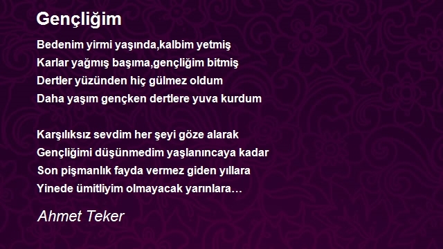 Ahmet Teker