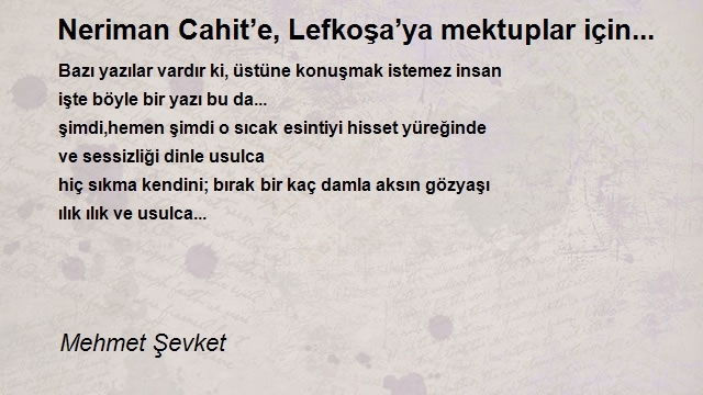 Mehmet Şevket