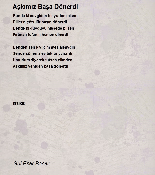 Gül Eser Baser