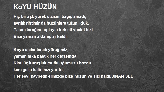 Sinan Sel