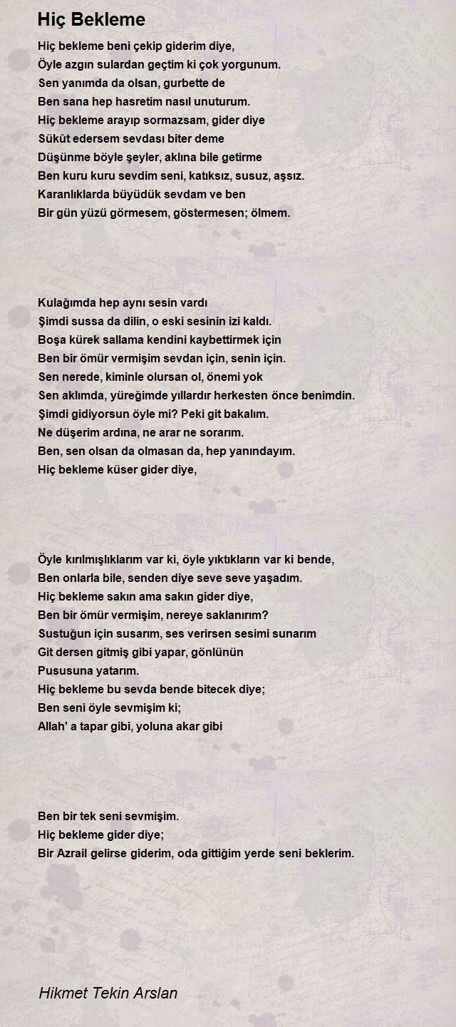 Hikmet Tekin Arslan