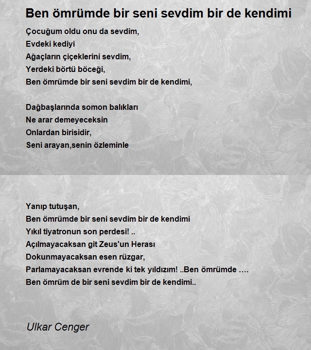 Ulkar Cenger