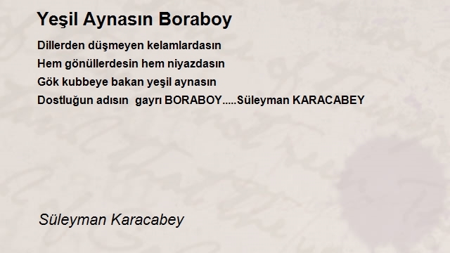 Süleyman Karacabey