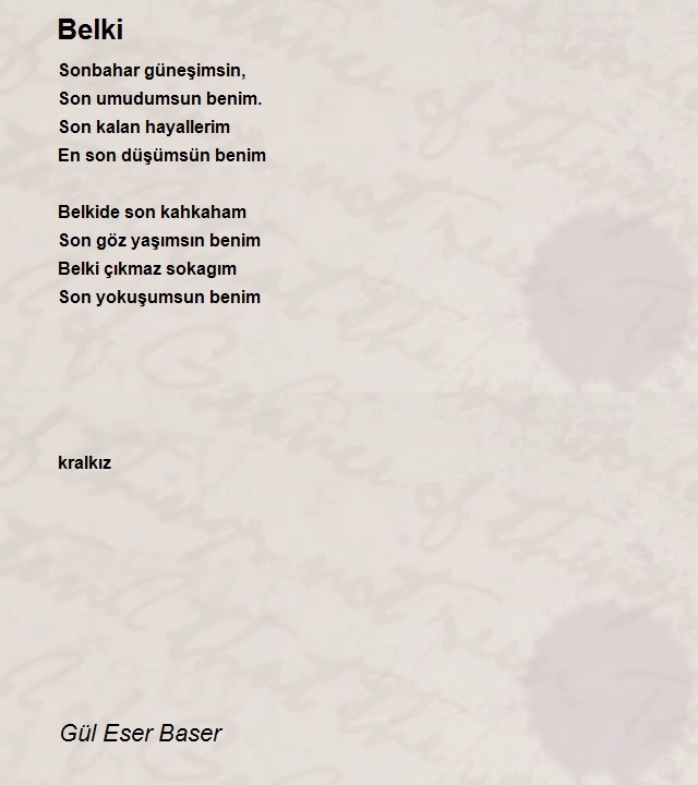 Gül Eser Baser