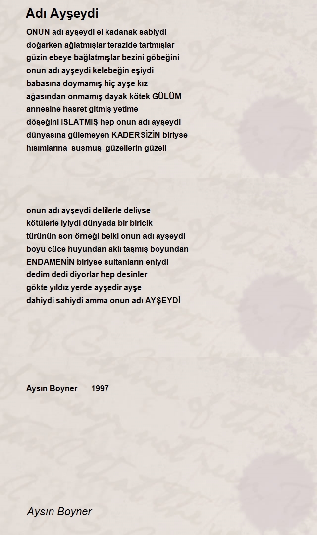 Aysın Boyner